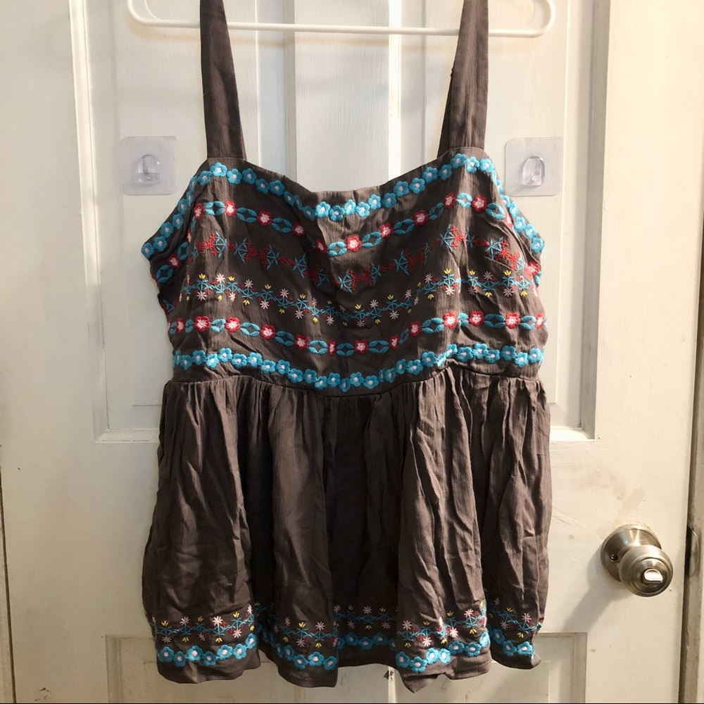 Torrid boho tank top
